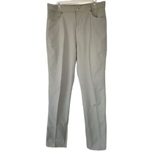Outdoor Sports Trr Mens‎ Gray Straight Leg Hiking Golf Utility Pants Size 36
